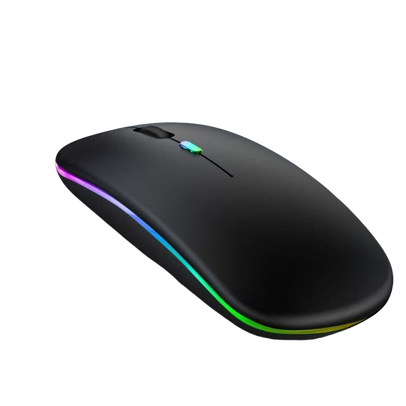 Optical1 Factory direct cross-border Bluetooth rechargeable silent ultra-thin office tablet business dual-mode wireless mouse - Image 1