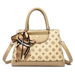 First-layer cowhide handbag 2025 new modern style gift bag for women, middle-aged casual bag - Image 2